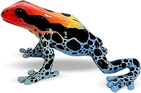 Bullyland žabka Amazonica – ručno oslikana figurica