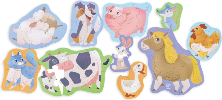 Puzzle Prijatelji s farme