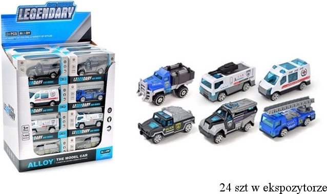 Rescue vehicle for kids (mixed designs) - 1 piece