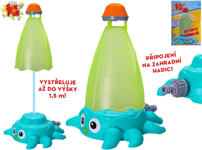 Vrtni prskalica u obliku hobotnice Sun Fun