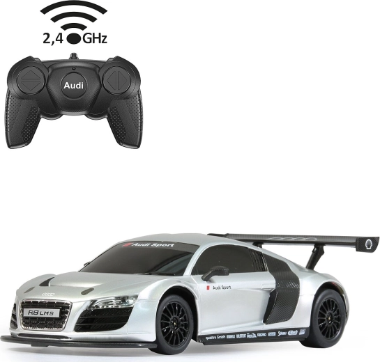 RC automobil JAMARA Audi R8 LMS 1:24 srebrni
