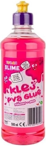 TUBAN pink PVA glue 500 ml for making slime