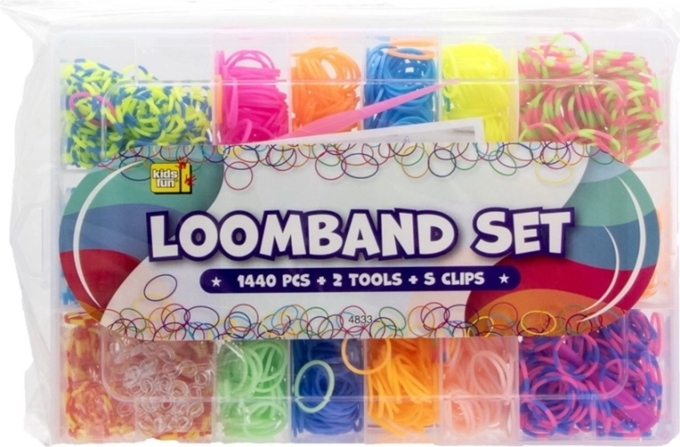 Komplet Loom gumica za pletenje narukvica 1440 kom u koferu