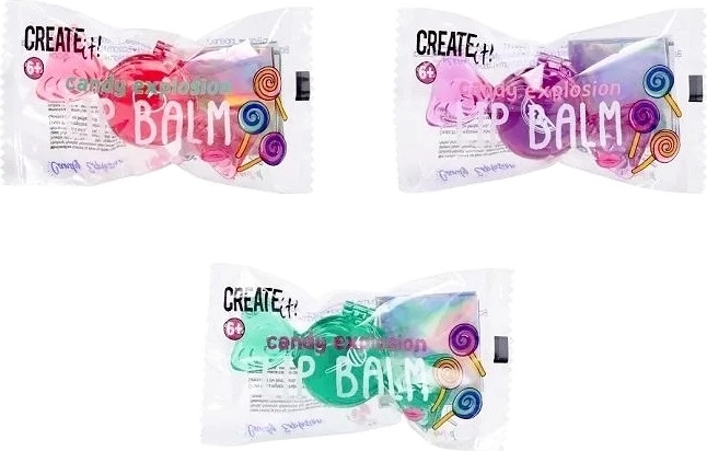 Create It! balzam za usne Candy Explosion u pakiranju poput bombona