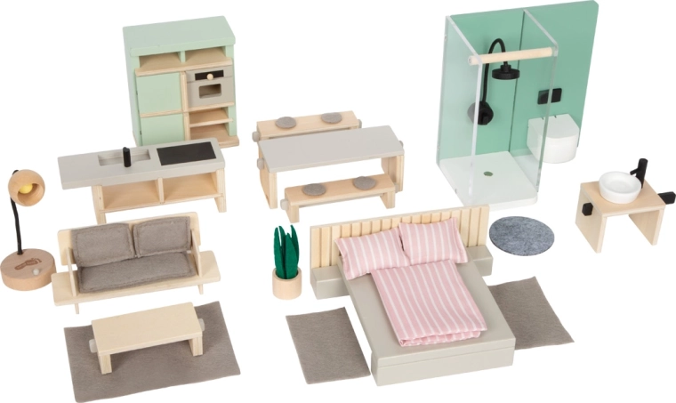 Small Foot set namještaja za kućicu za lutke