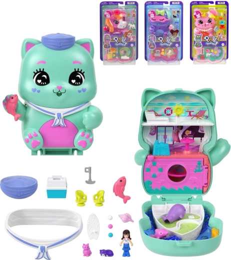 Mattel Polly Pocket pidi džepna pocketka s iznenađenjem (razne vrste) - 1 komad