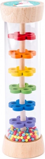 Prozirna drvena tuš-igračka za kadu WOODY