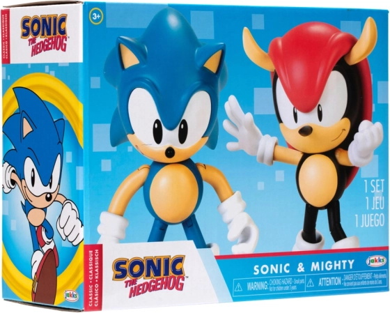 Figurice SONIC Classic i Mighty 10 cm – set 2 kom
