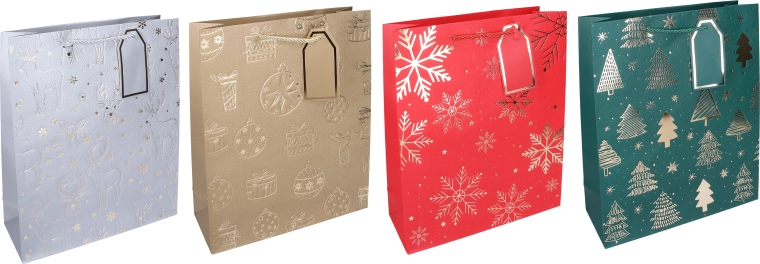 Christmas Gift Bag L 30 × 41.5 × 12 cm - 1 piece