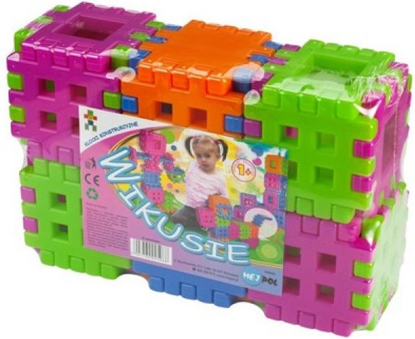 Konstrukcijski set Wikusie – 36 napuhivih kocaka