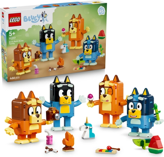 LEGO Bluey obitelj Bluey od kockica