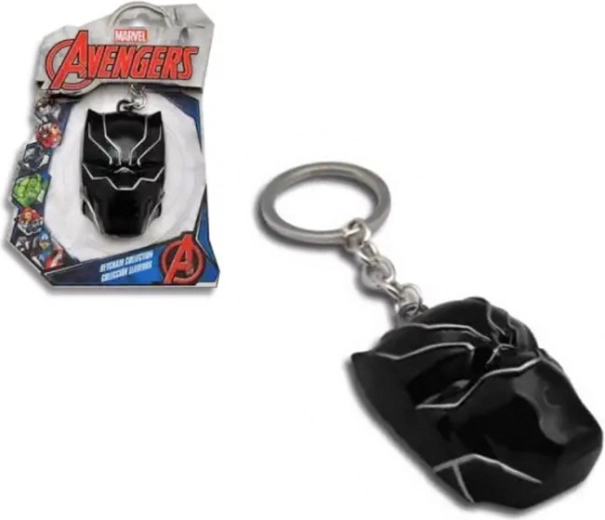 Avengers metalni privjesak za ključeve Black Panther