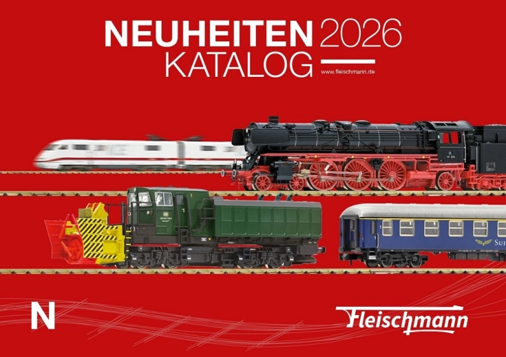Fleischmann katalog noviteta 2026 (na engleskom)