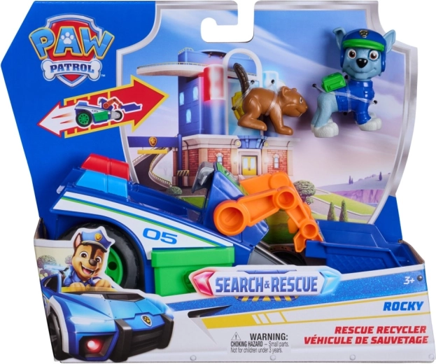 PAW Patrol spasilačko vozilo Rocky s figuricama