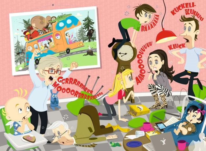 Ravensburger puzzle Superbrat XXL 100 dijelova