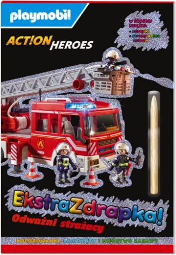 Playmobil Action Heroes – Extra strugalica knjiga: Hrabri vatrogasci