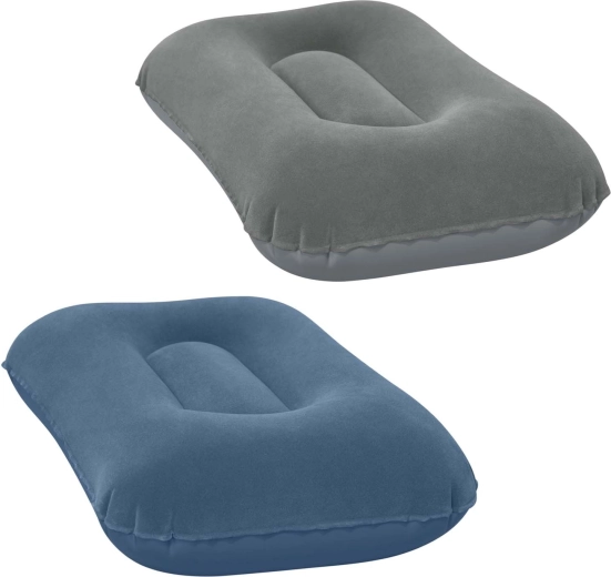 Bestway napuhivi baršunasti putni jastuk 42 × 26 cm