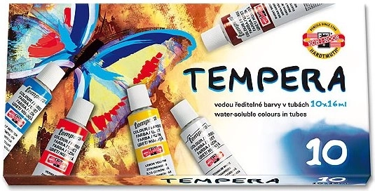Tempere boje KOH-I-NOOR 10x16ml Leptir