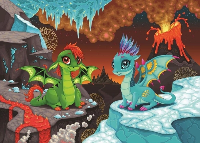 Puzzle zmajevi 100 dijelova