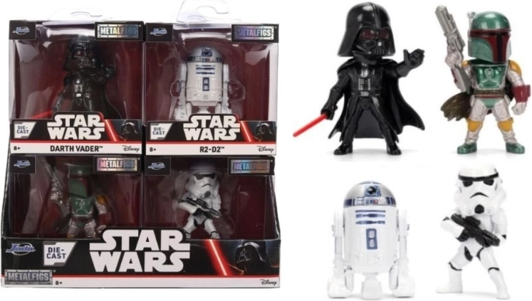 Jada Toys Star Wars kolekcionarske mini figurice 6,5 cm (asortiman 4 kom)