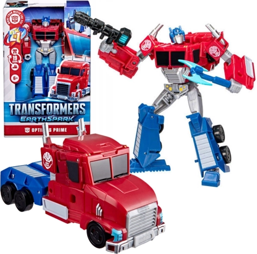 Hasbro Transformers EarthSpark Deluxe figurica Optimus Prime 2u1 (robot/kamion) - 1 kom