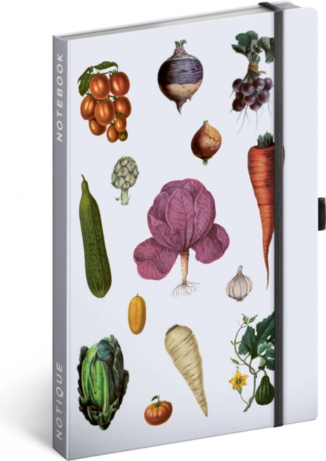 Bilježnica Zelenina Kateřiny Winterové, crtana, 13 × 21 cm