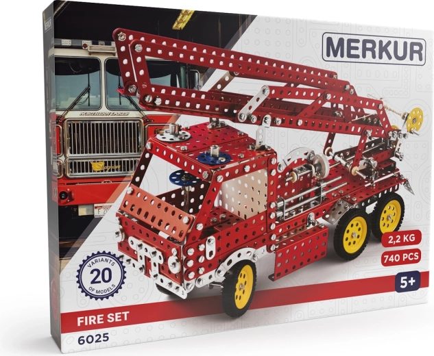 Merkur Fire set konstrukcijski set za male vatrogasce