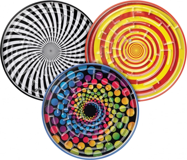 Metalna džepna slagalica-labirint SCHYLLING – 3 varijante boja