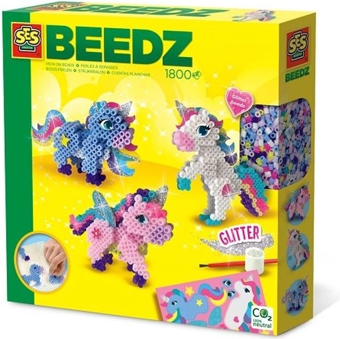 SES Beedz perlice za peglanje 3D jednorog