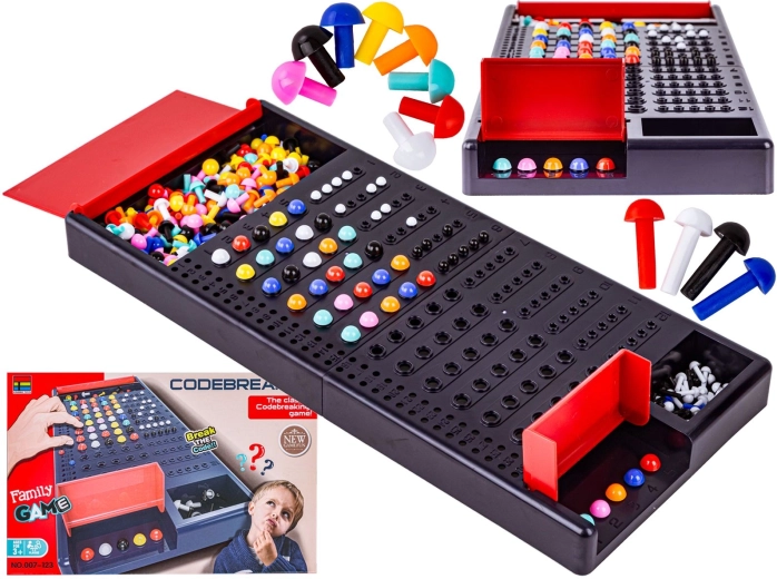 Logic game Codebreaker game – code breaking (large version)