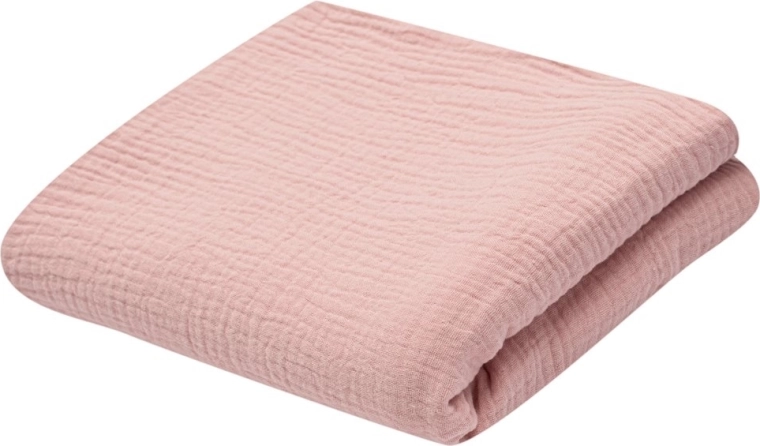 Muslinska dječja dekica New Baby 70 × 100 cm ružičasta