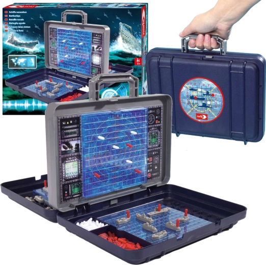 Obiteljska strateška igra Brodovi u kovčežiću BITWA MORSKA 5+