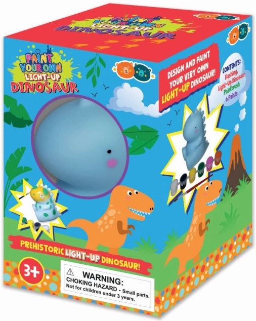 Svjetleći dinosaurus za bojanje