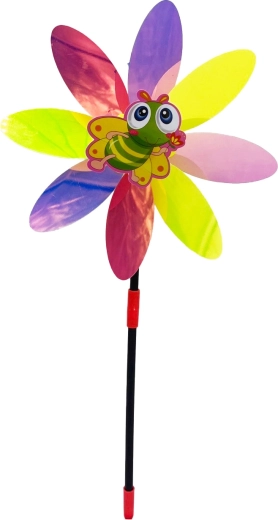 Vjetrenjača cvijet s pčelicom 48 cm