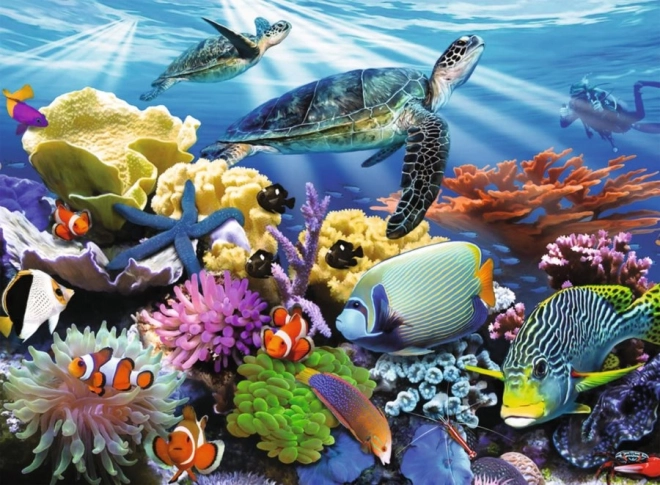 Ravensburger puzzle Život u oceanu 200 dijelova