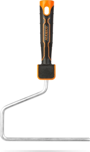 Ergonomic handle for a 180 mm paint roller