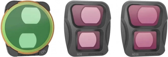 Set filtera Sunnylife za DJI Air 3 s CPL, ND8 i ND16