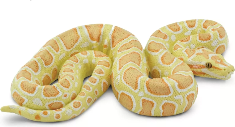 Safari Ltd. Burmese python albino figurine - 1 piece