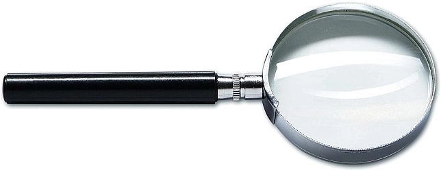 Povećalo CONCORDE s metalnim okvirom, promjer 75 mm