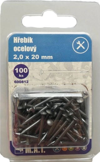 Čelični čavli 16 × 2,0 mm (100 kom)