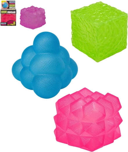 Anti-stress squishy toy Neon Squeeze Mega Squeeze Sugar 5.5 cm - 1 piece