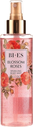 Tjelesni sprej sa šljokicama BI-ES Blossom Roses 200 ml