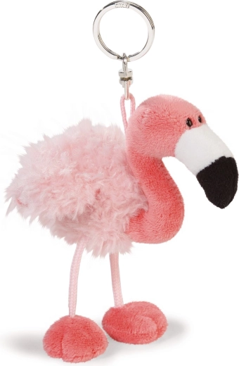 Privjesak za ključeve flamingo beanbag 10 cm - 1 komad