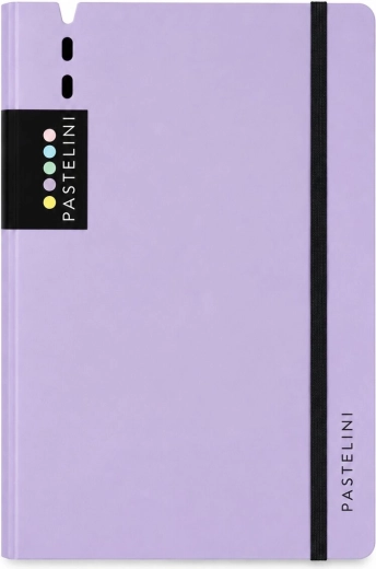 Pastelini karis blok A5 od pjenastog materijala, ljubičasti