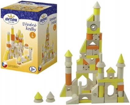 Detoa Drvene kocke 96 dijelova