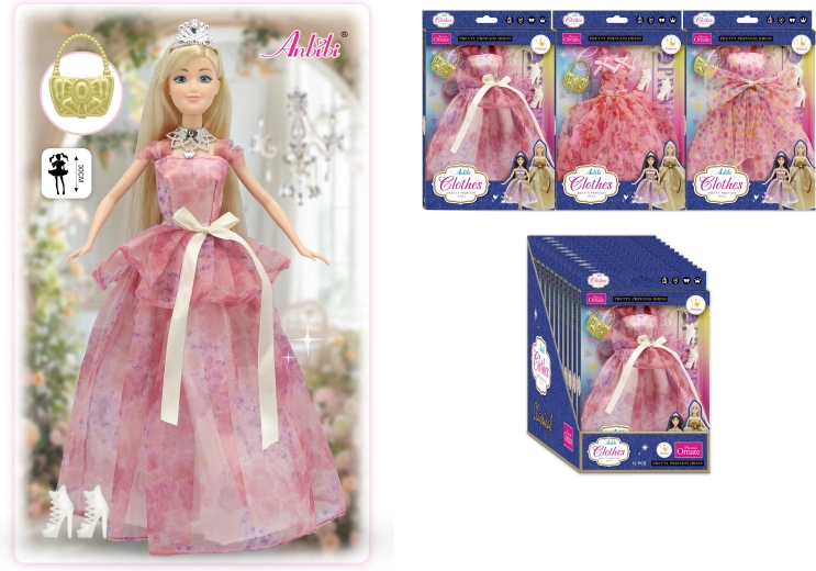 Elegantne haljine za lutke 30 cm – više vrsta