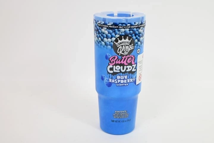 Wecool Butter Cloudz mirisni plastelin s pjenastim kuglicama – plava malina