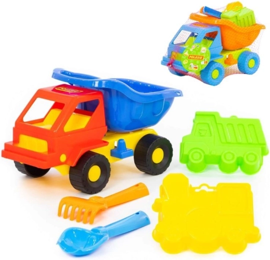 Set za pijesak Auto Kazimir s kalupima i alatima