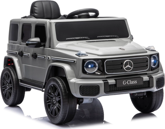 Dječji električni automobil Mercedes G 4x4 24 V, sivi