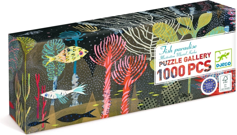 Djeco puzzle Riblji raj 1000 dijelova